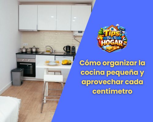 Cómo organizar la cocina pequeña y aprovechar cada centímetro