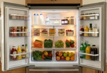 Refrigerador organizado por zonas para conservar mejor los alimentos