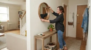 Proceso para decorar entrada pequeña