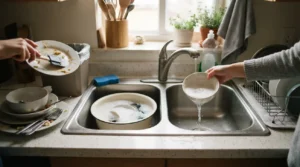 ahorrar agua al lavar platos en casa