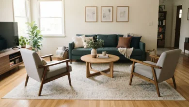 elegir alfombra para sala en casa