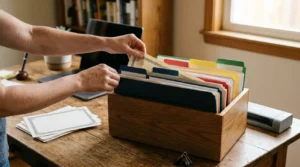organizar documentos del hogar en casa