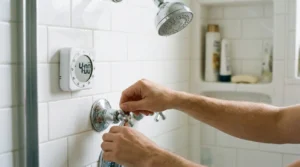 Proceso para ahorrar agua en la ducha