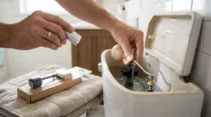 Proceso para inodoro sigue cargando agua