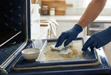limpiar grasa del horno en casa