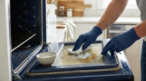 limpiar grasa del horno en casa