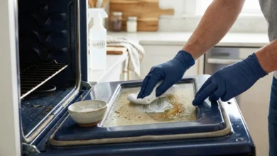 limpiar grasa del horno en casa