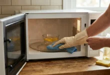 limpiar microondas y quitar olores en casa