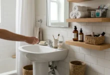 organizar baño pequeño en casa