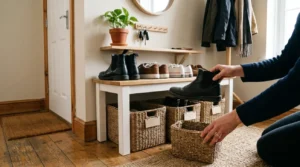 organizar zapatos sin zapatero en casa