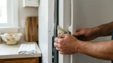 puerta del refrigerador cierra mal en casa